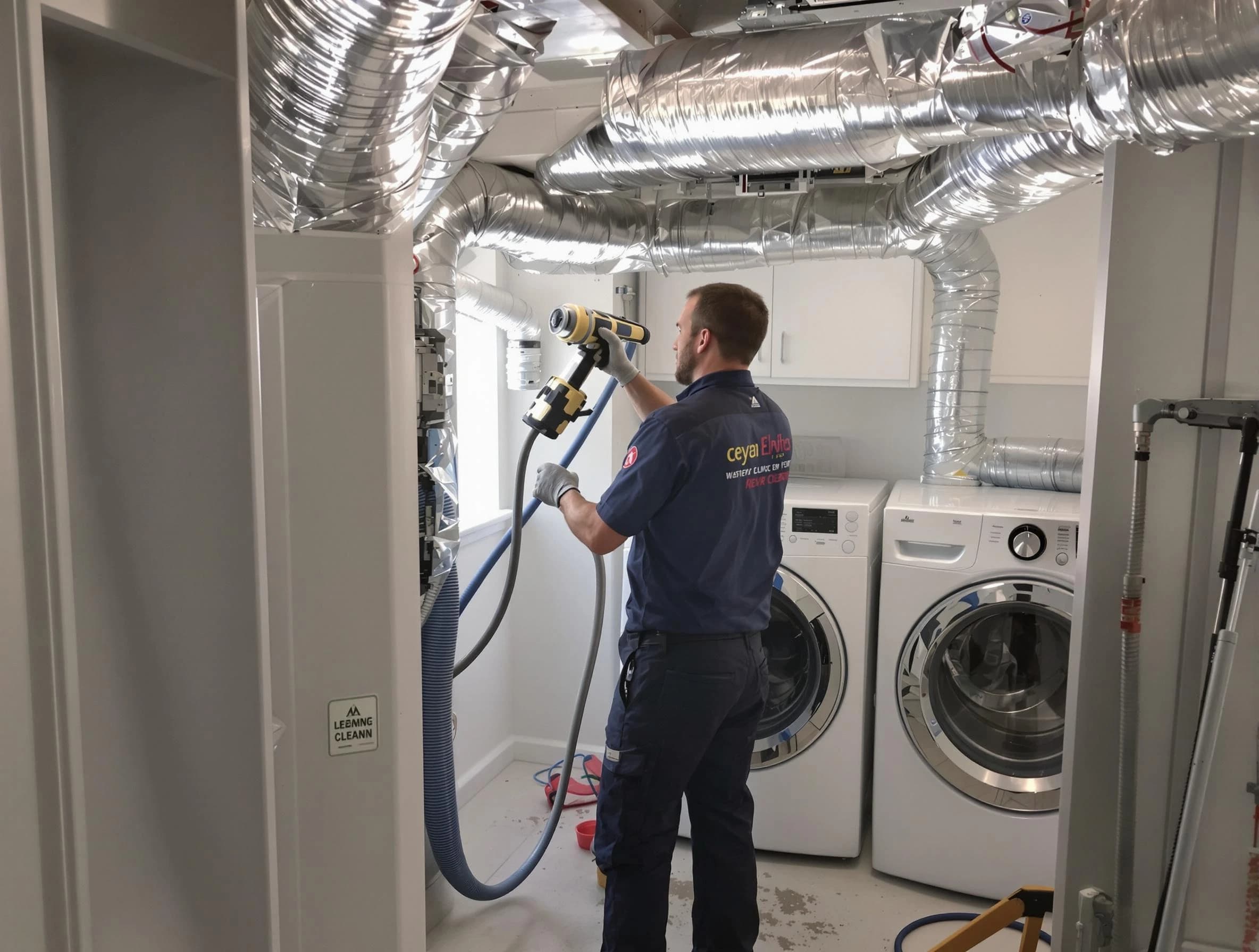 Redan Dryer Vent Cleaning specialist using advanced equipment for thorough duct cleaning in Redan