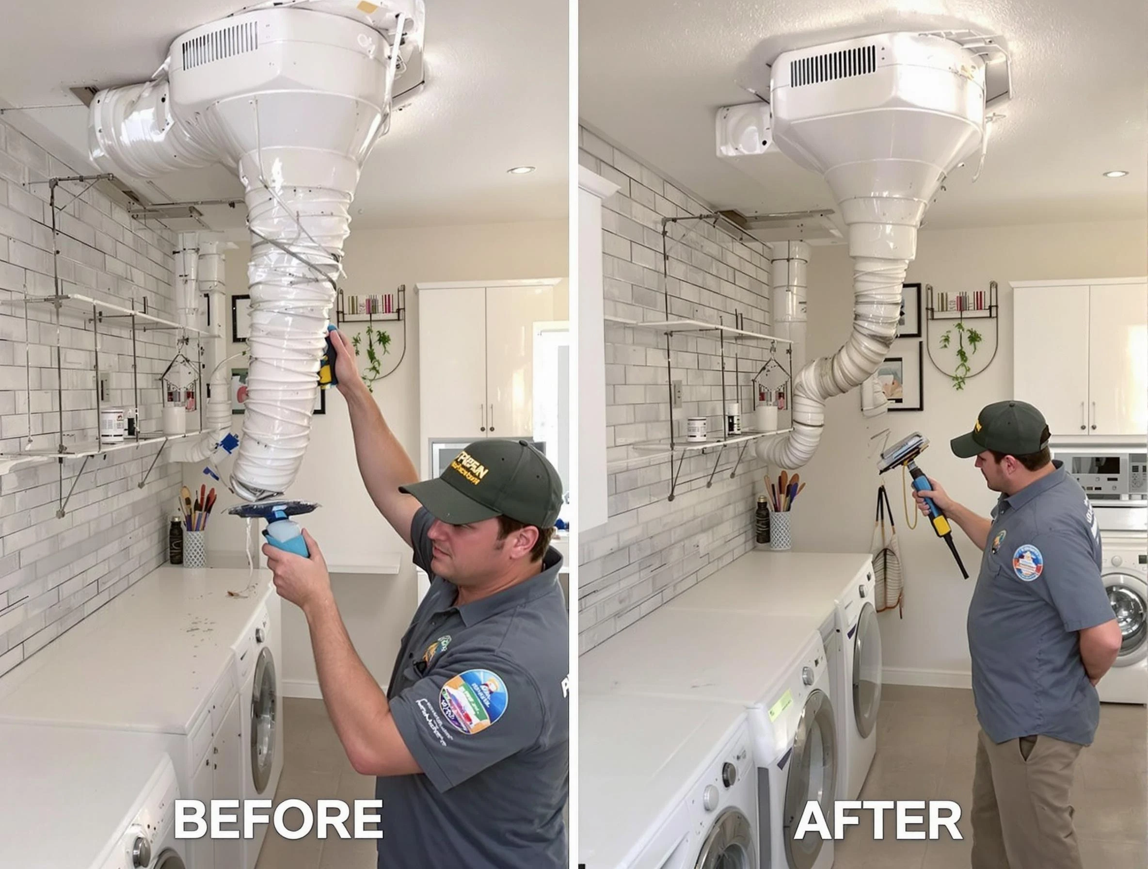 Professional dryer exhaust vent cleaning by Redan Dryer Vent Cleaning in Redan