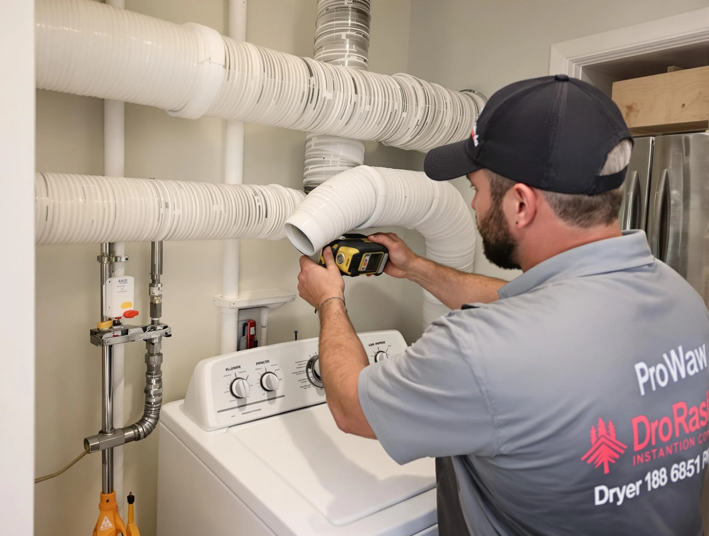 Professional dryer vent hose installation by Redan Dryer Vent Cleaning in Redan