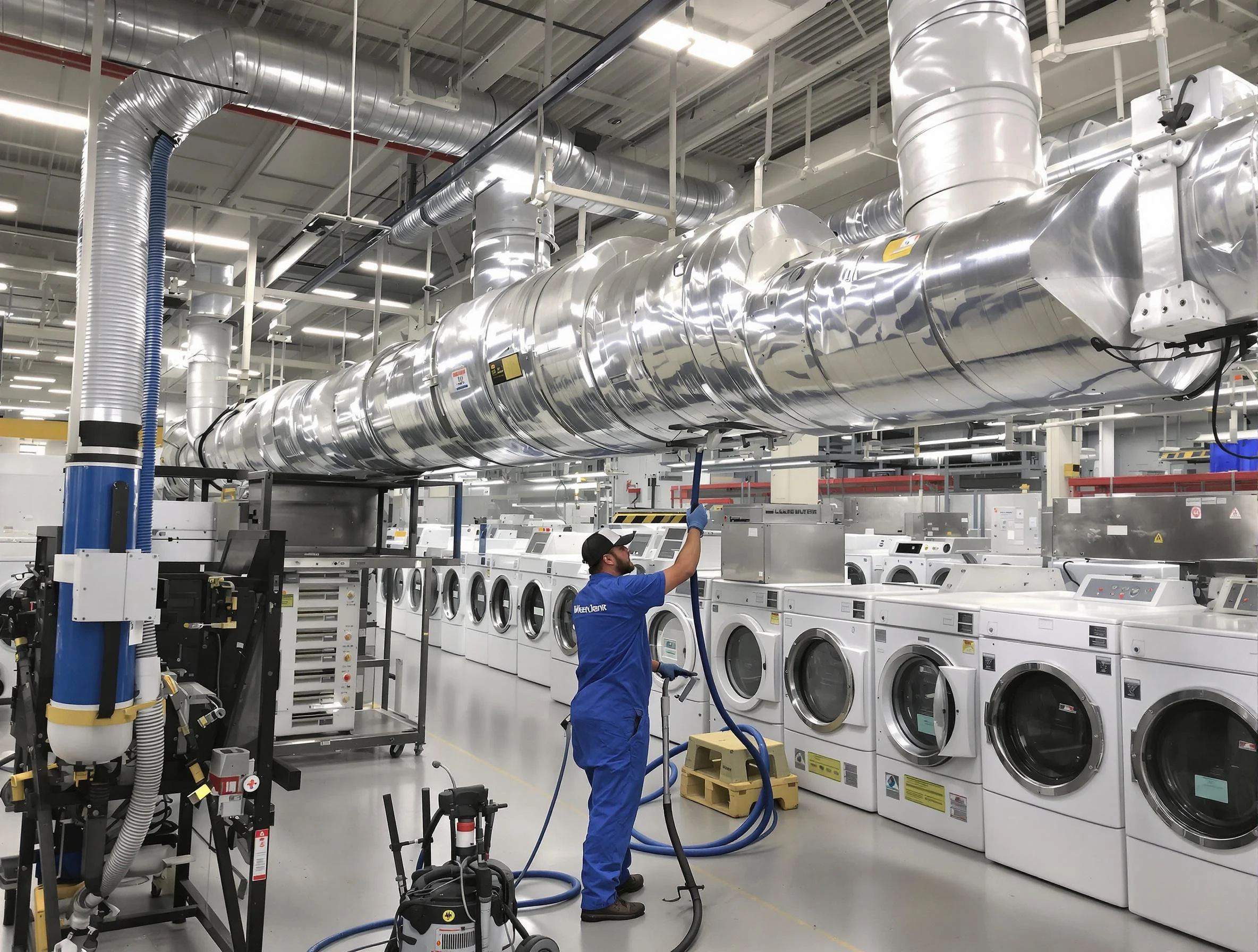 Redan Dryer Vent Cleaning team performing heavy-duty industrial dryer vent cleaning in Redan